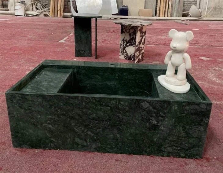 Indian Green Marble Sink