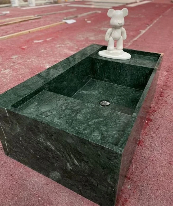 Indian Green Marble Kitchen Countertop