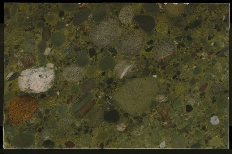 Twister Green Granite interior design
